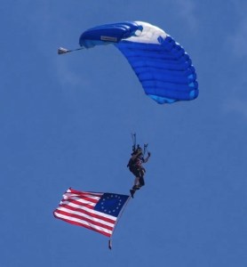 Dr. Christopher Donato paragliding